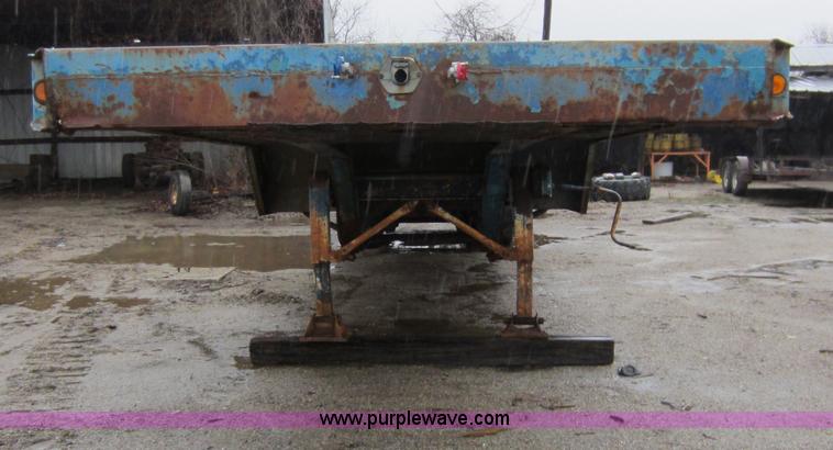 image for item A5659 1973 45' slope deck trailer