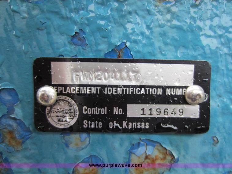 image for item A5659 1973 45' slope deck trailer