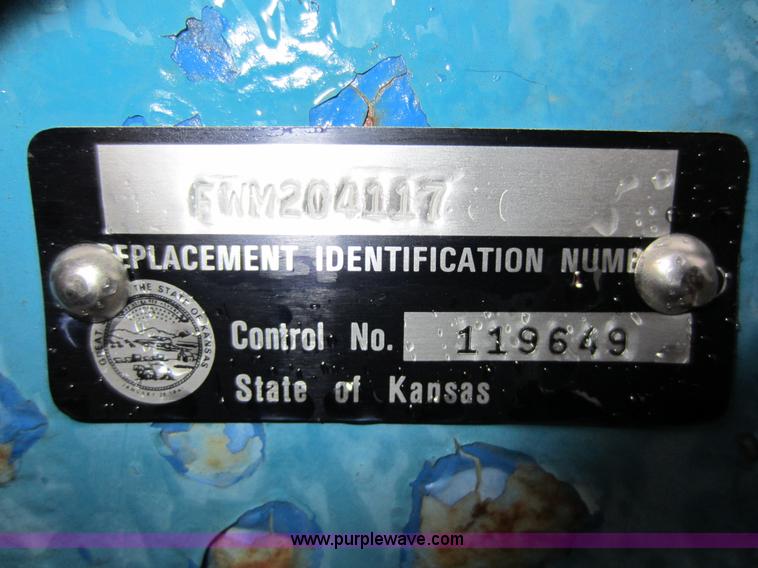 image for item A5659 1973 45' slope deck trailer