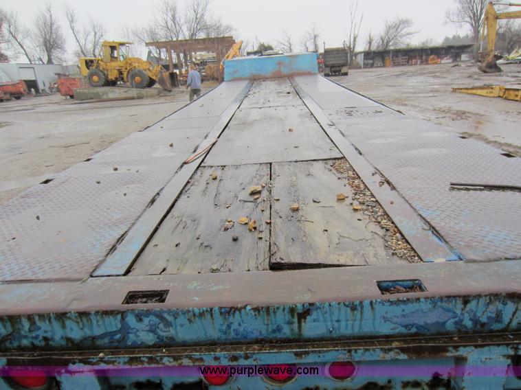 image for item A5659 1973 45' slope deck trailer