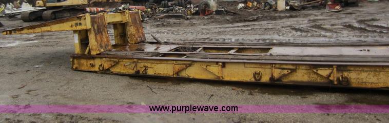 image for item A5660 1980 Shopbuilt 50 ton drop down trailer