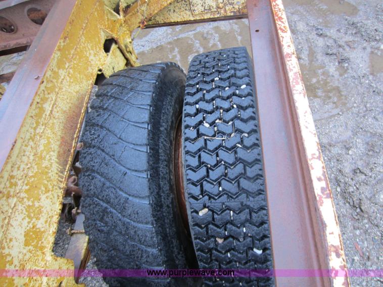 image for item A5660 1980 Shopbuilt 50 ton drop down trailer