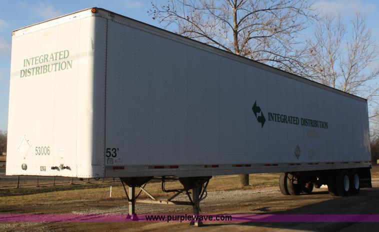 image for item A6510 1998 Trailmobile 53' van trailer