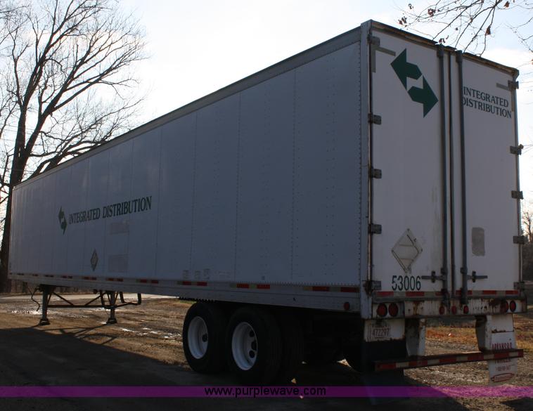 image for item A6510 1998 Trailmobile 53' van trailer