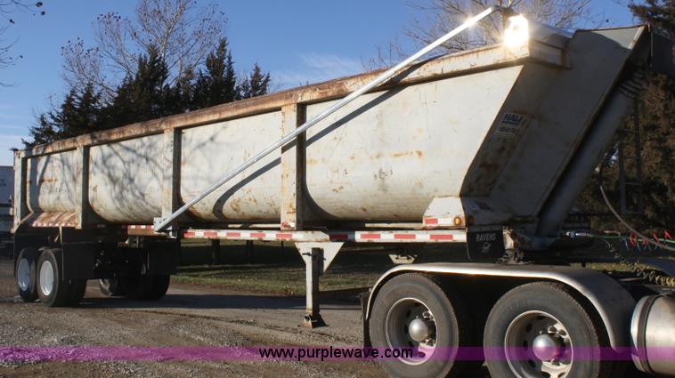 image for item A6618 2001 Ravens FFST-39 PRO end dump scrap trailer