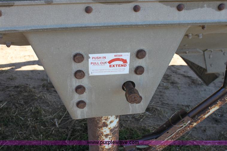 image for item B8752 1991 Timpte 42' grain trailer