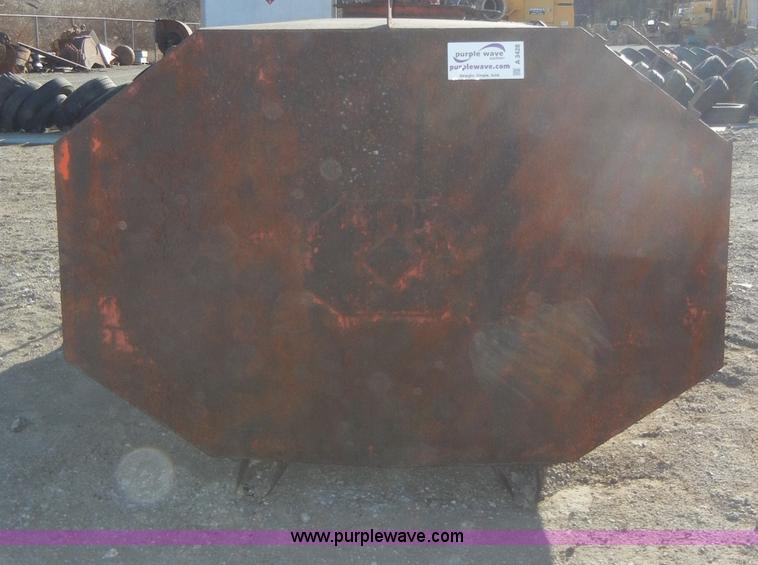 image for item A3428 Hexagon style tank on skids