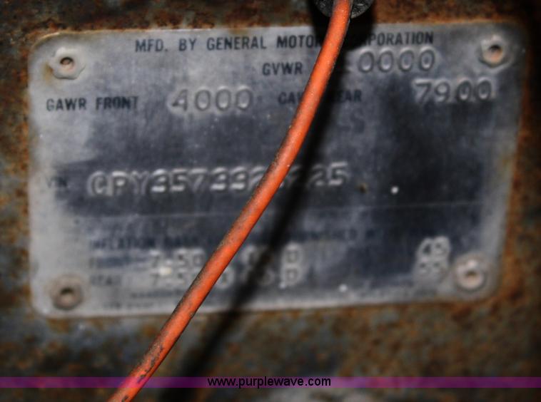 image for item A6623 1977 Chevrolet 30 step van