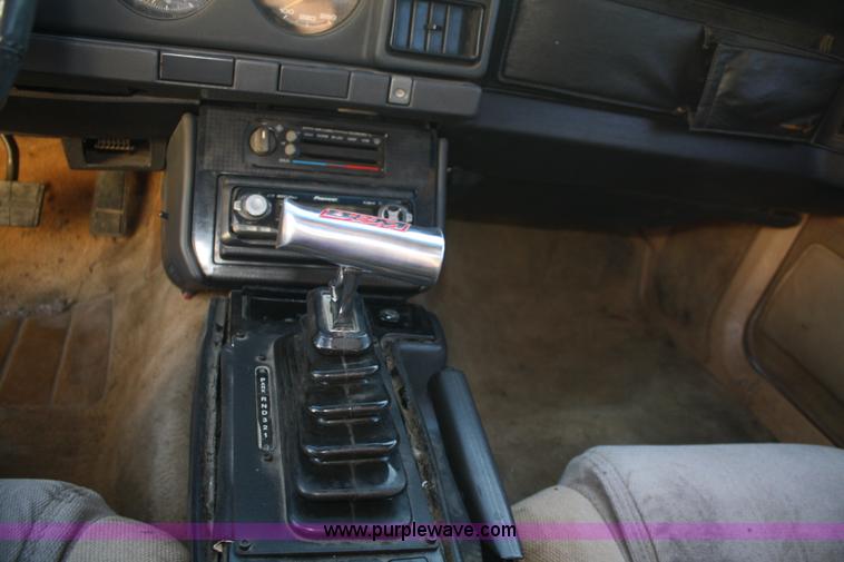 image for item A6632 1986 Pontiac Firebird Trans Am