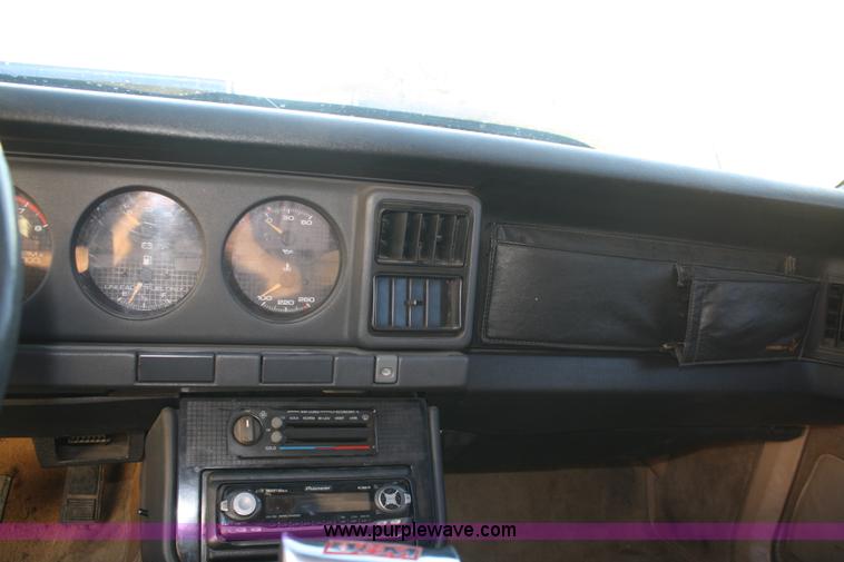 image for item A6632 1986 Pontiac Firebird Trans Am