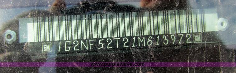 image for item B2517 2001 Pontiac Grand Am SE