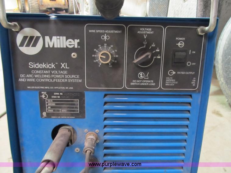 image for item B2574 Miller Sidekick XL  welder