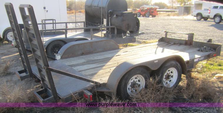 image for item B3026 2000 Mac-lander ET-1406 14' trailer