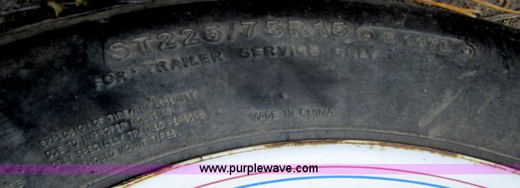 image for item B3026 2000 Mac-lander ET-1406 14' trailer