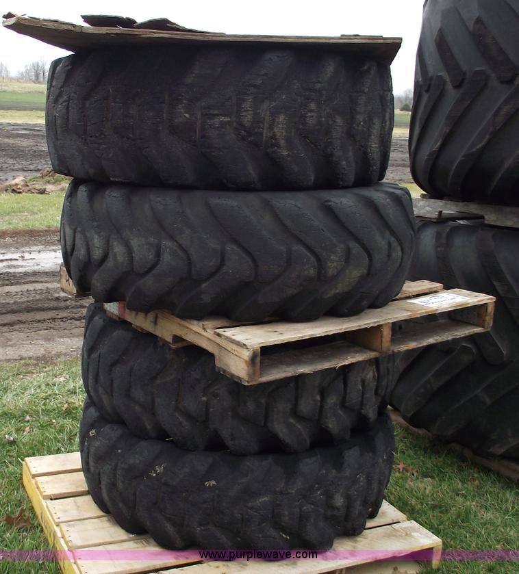 image for item B6023 (4) 15.5/25L2 tires