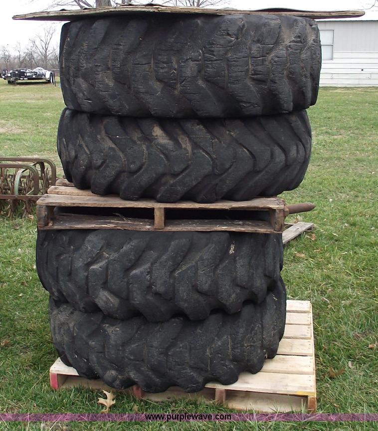image for item B6023 (4) 15.5/25L2 tires