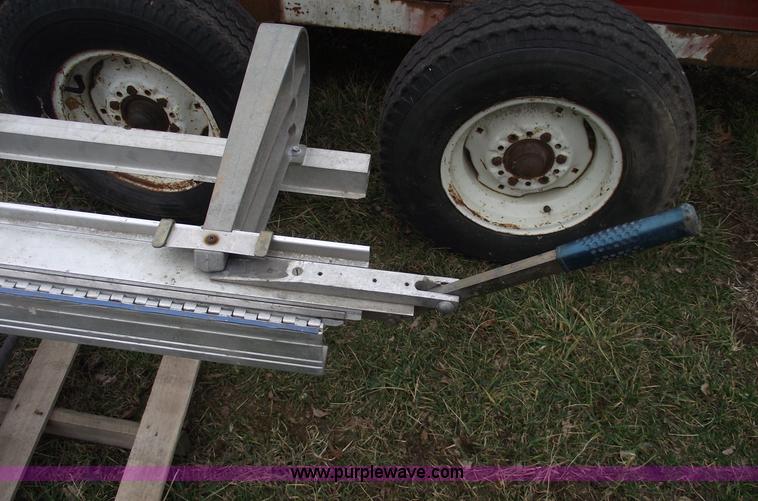 image for item B6030 10'5" aluminum sheet metal brake