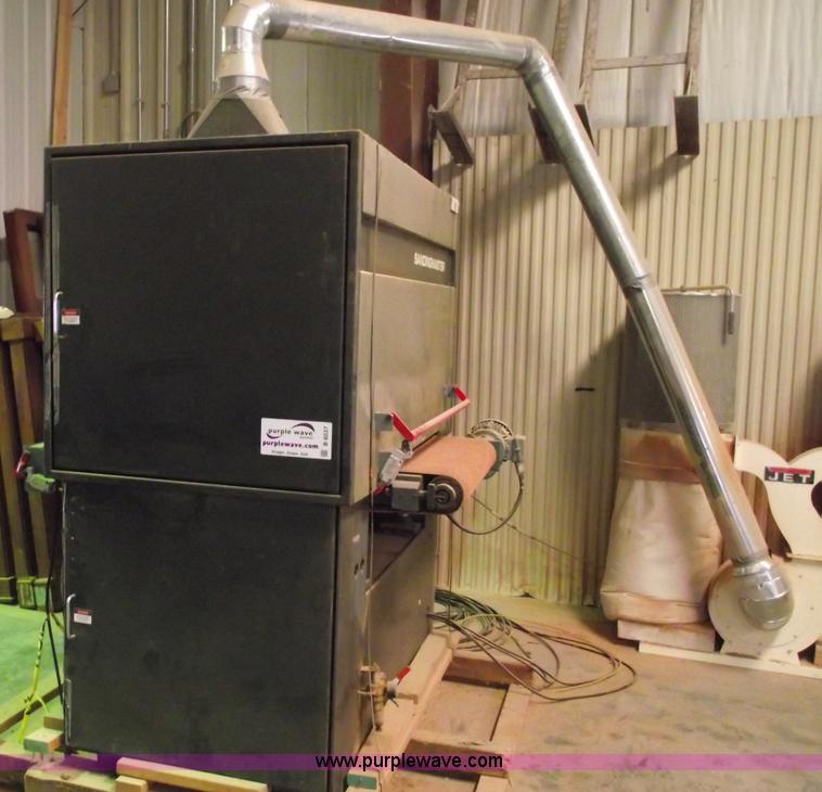 image for item B6037 Sanding Master 36" commercial double belt sander