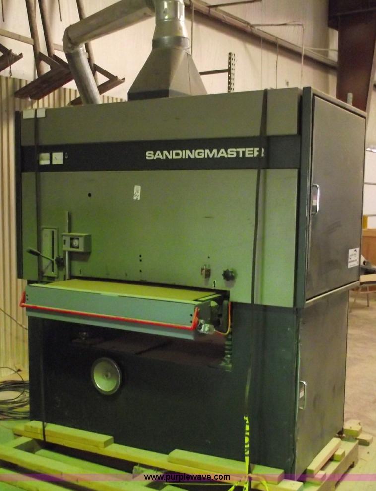 image for item B6037 Sanding Master 36" commercial double belt sander