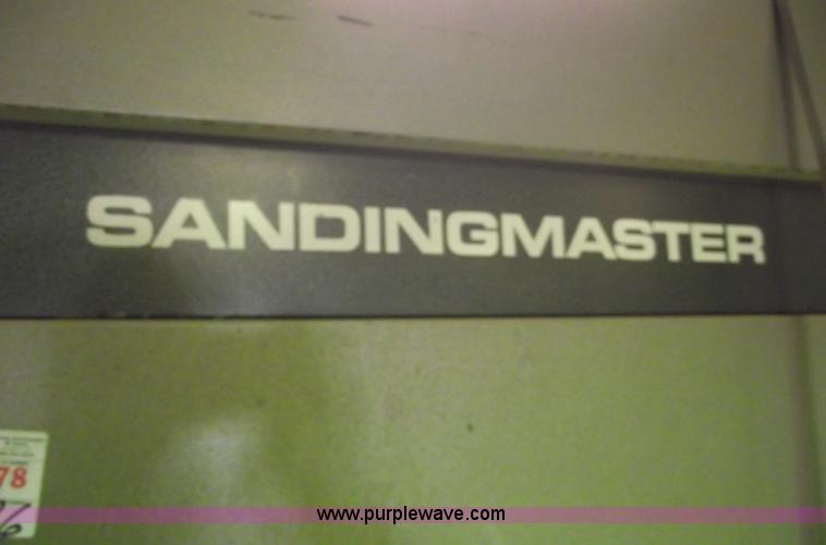 image for item B6037 Sanding Master 36" commercial double belt sander