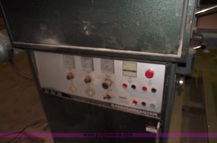 image for item B6037 Sanding Master 36" commercial double belt sander