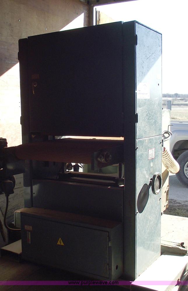 image for item B6039 24" commercial belt sander with dust collector