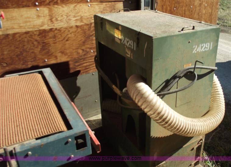 image for item B6039 24" commercial belt sander with dust collector