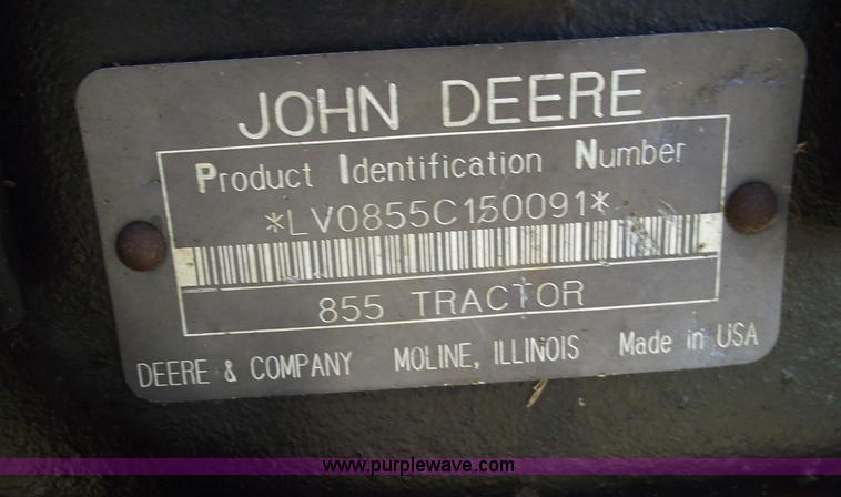 image for item B6048 John Deere 855 lawn tractor