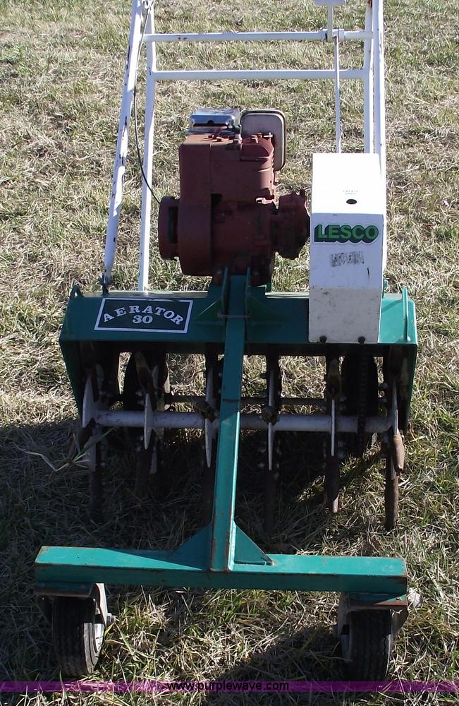 Lesco Aerator 30 in Harrisonville, MO Item B6052 sold Purple Wave