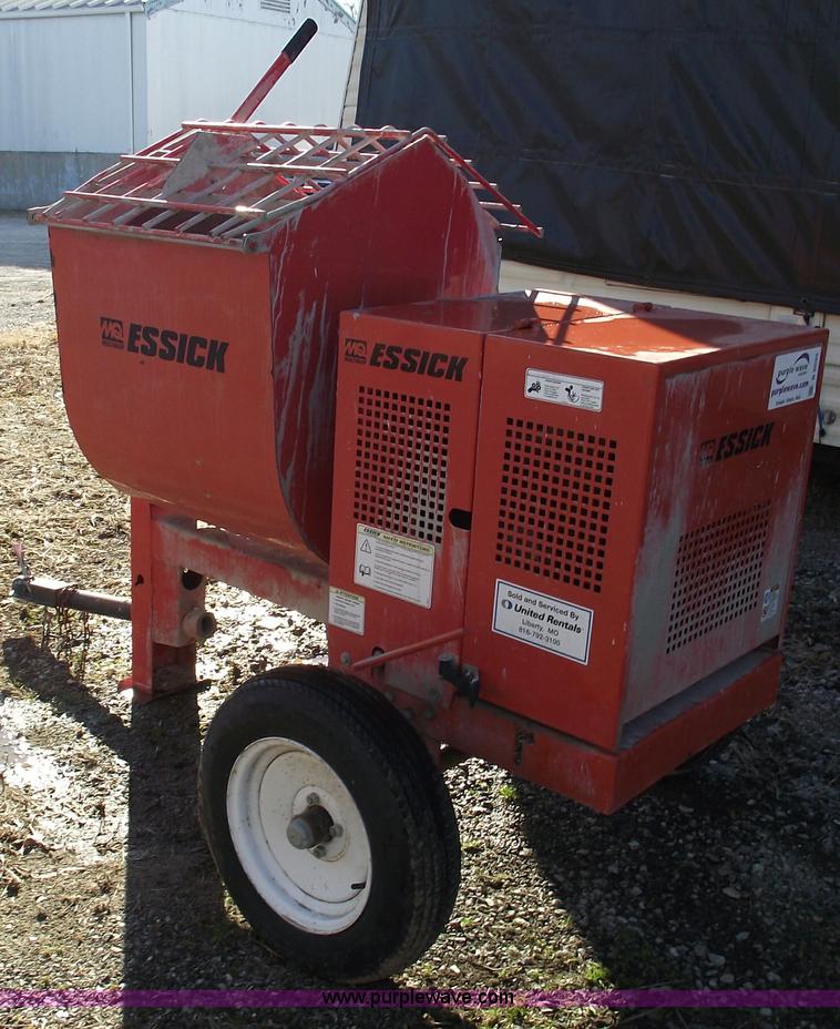 image for item B6095 Multiquip Essick EM90 towable mixer