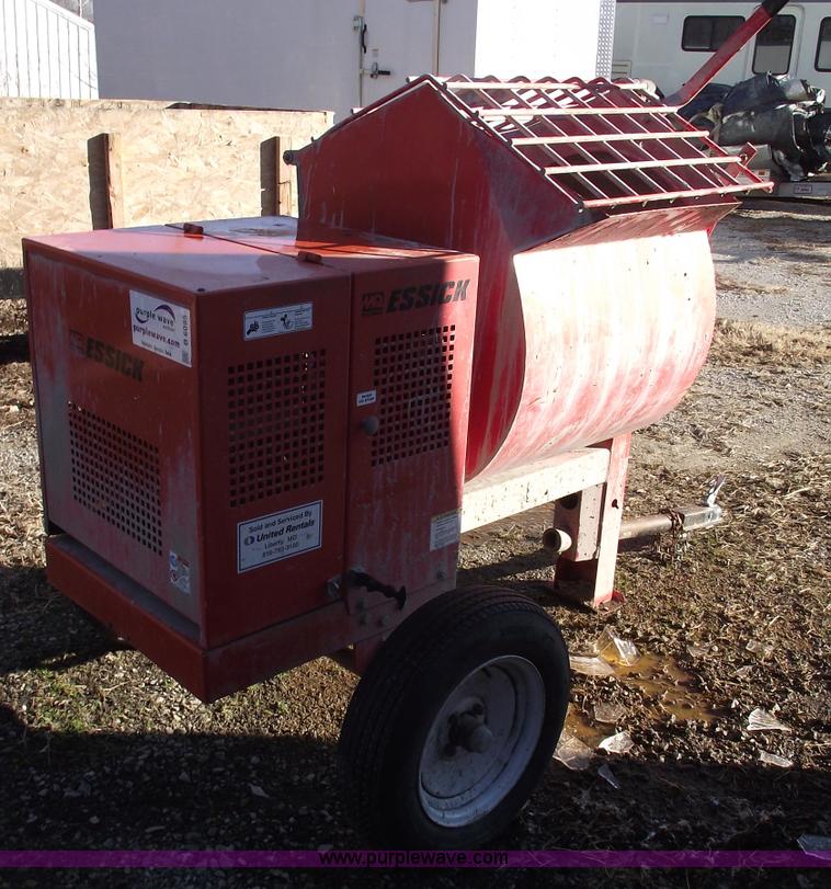image for item B6095 Multiquip Essick EM90 towable mixer