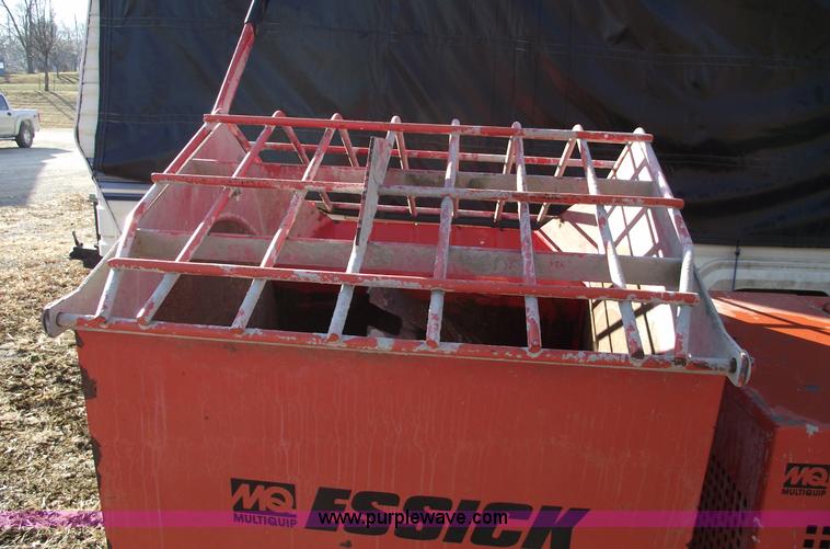 image for item B6095 Multiquip Essick EM90 towable mixer