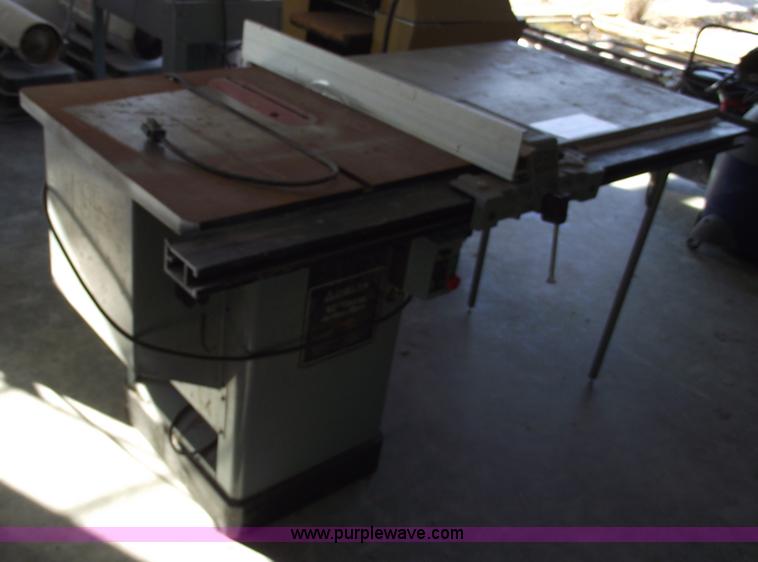 image for item B6110 Delta 10" tilting table saw with unifence system