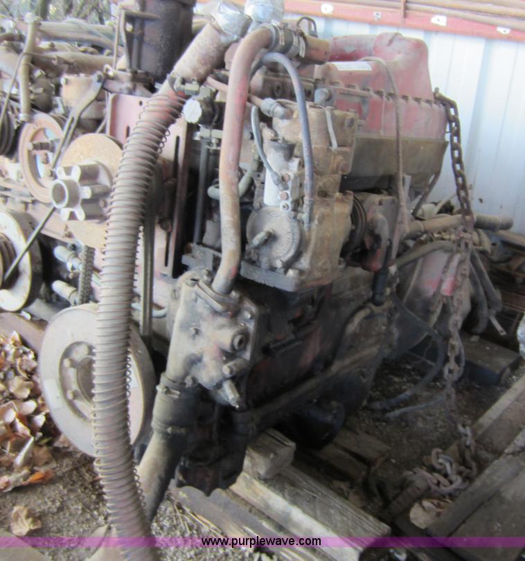 image for item B9059 Caterpillar 3306 diesel engine with Eaton Fuller transmission