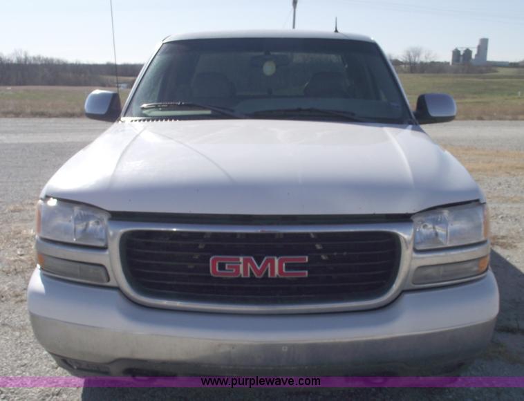 image for item C5885 2002 GMC Sierra K1500 SLT Z-71 extended cab pickup truck