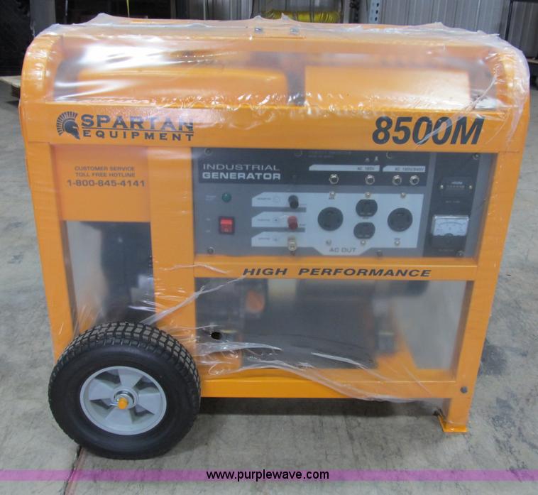 image for item D9258 Spartan 8500M industrial generator