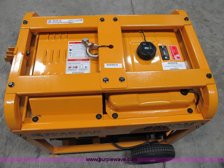 image for item D9258 Spartan 8500M industrial generator