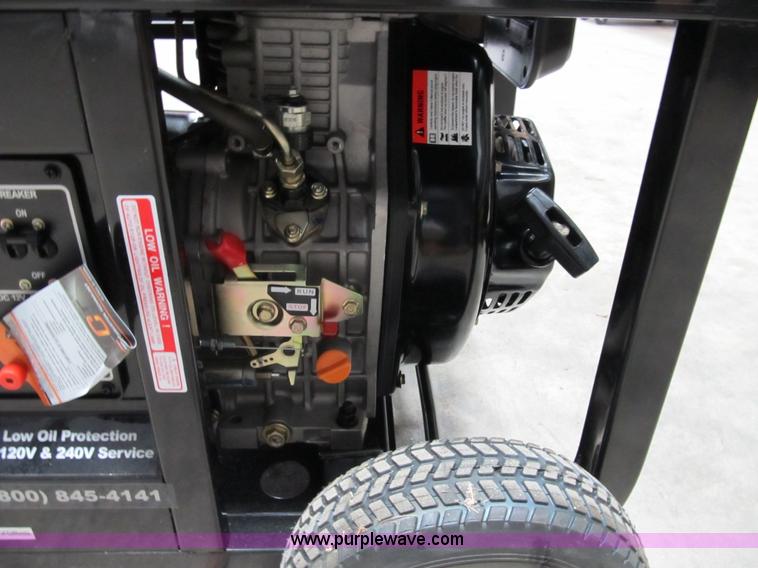 image for item D9259 Spartan 7500D industrial generator