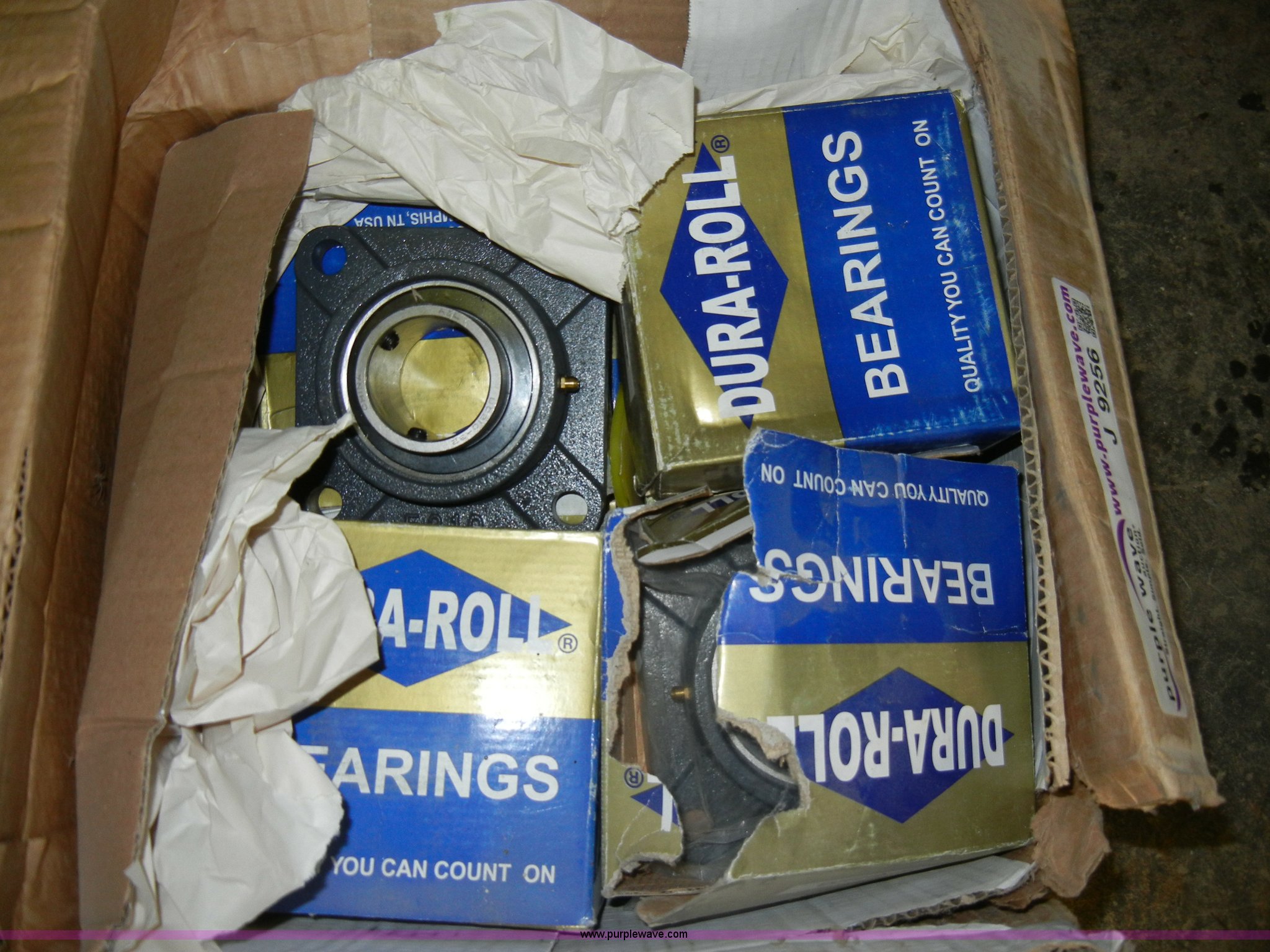 (12) fourbolt 2" flange bearing in Greeley, KS Item J9256 sold