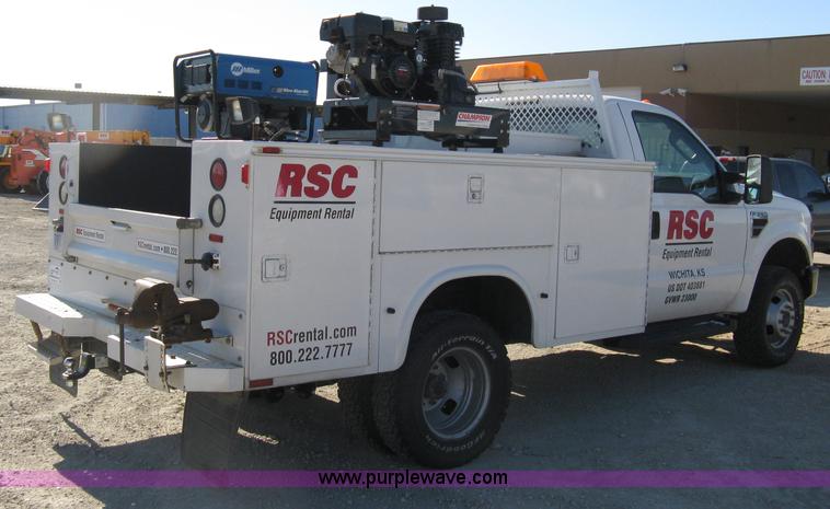 image for item A6034 2008 Ford F350 XL Super Duty service truck