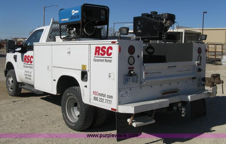 image for item A6034 2008 Ford F350 XL Super Duty service truck