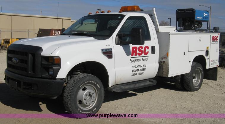 image for item A6034 2008 Ford F350 XL Super Duty service truck