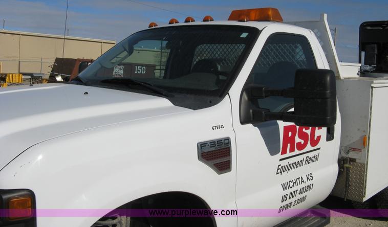 image for item A6034 2008 Ford F350 XL Super Duty service truck