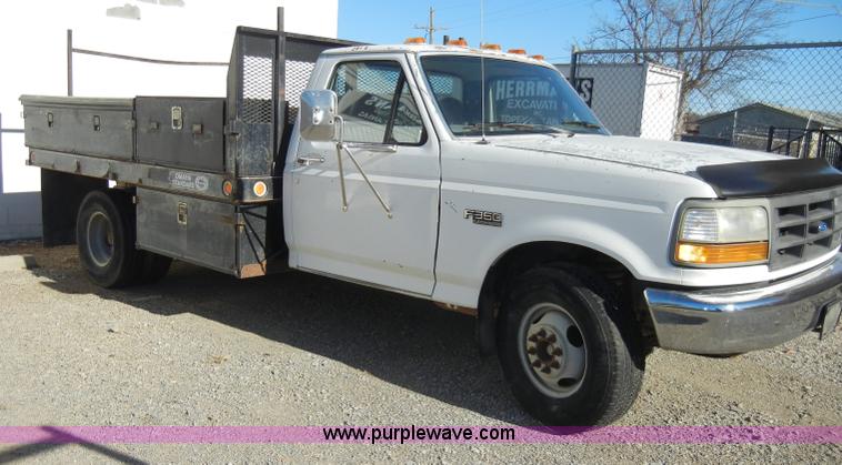 image for item A3385 1992 Ford F350 Custom pickup truck