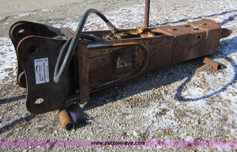 image for item A5648 Indeco Spa MES2500 hydraulic breaker