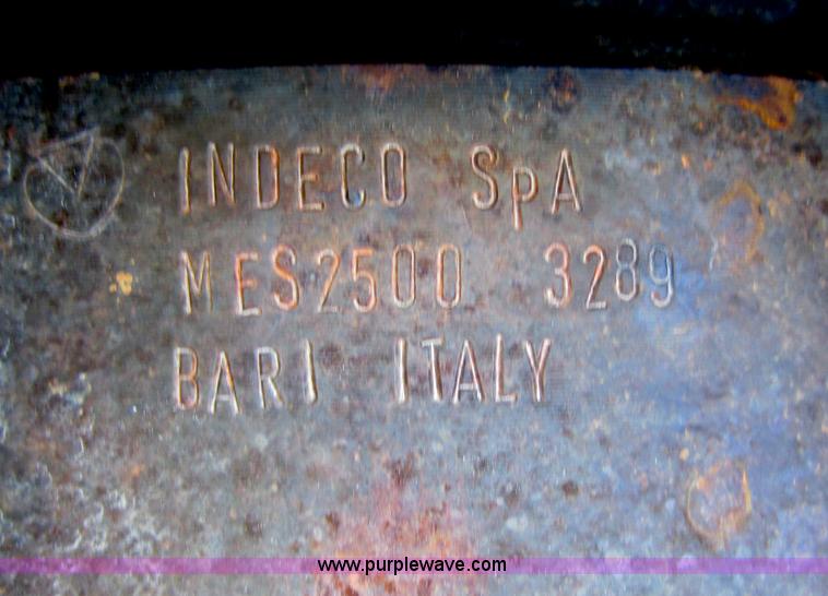 image for item A5648 Indeco Spa MES2500 hydraulic breaker