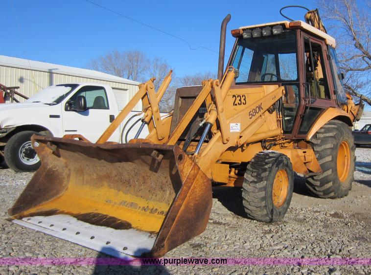 image for item A5650 Case 580K backhoe