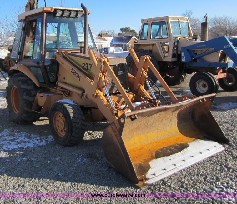 image for item A5650 Case 580K backhoe