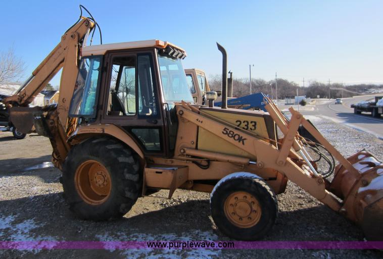 image for item A5650 Case 580K backhoe