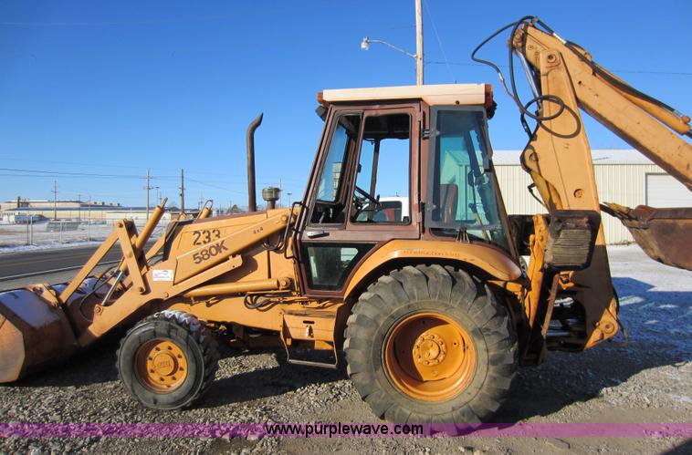 image for item A5650 Case 580K backhoe